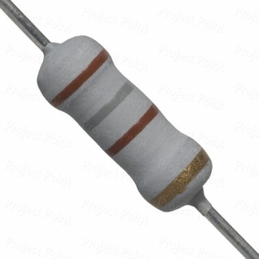 180 Ohm 1W Flameproof Metal Oxide Resistor - Medium Quality (Min Order Quantity 1pc for this Product)