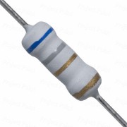 6.8 Ohm 1W Flameproof Metal Oxide Resistor - Medium Quality