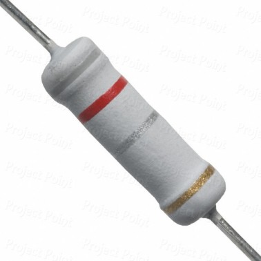 0.82 Ohm 1W Flameproof Metal Oxide Resistor - High Quality (Min Order Quantity 1 pc for this Product)