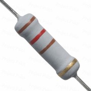 120 Ohm 2W Flameproof Metal Oxide Resistor - Medium Quality