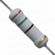 15 Ohm 2W Flameproof Metal Oxide Resistor - Medium Quality