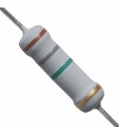 1.8M Ohm 2W Flameproof Metal Oxide Resistor - Medium Quality