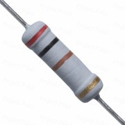 200 Ohm 2W Flameproof Metal Oxide Resistor - Medium Quality