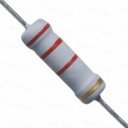 2.2K Ohm 2W Flameproof Metal Oxide Resistor - Medium Quality