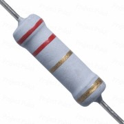 2.2 Ohm 2W Flameproof Metal Oxide Resistor - Medium Quality