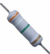 3.9M Ohm 2W Flameproof Metal Oxide Resistor - Medium Quality