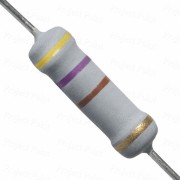 470 Ohm 2W Flameproof Metal Oxide Resistor - High Quality