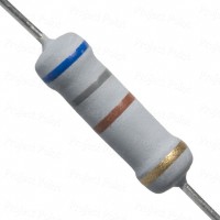 680 Ohm 2W Flameproof Metal Oxide Resistor - Copper