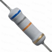 68K Ohm 2W Flameproof Metal Oxide Resistor - Medium Quality