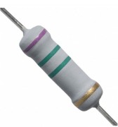 7.5M Ohm 2W Flameproof Metal Oxide Resistor - Medium Quality