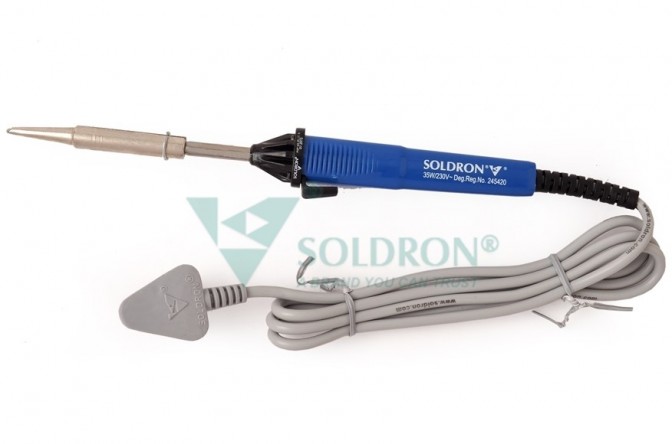 Soldron Soldering Iron 35 Watt - High Quality (Min Order Quantity 1 pc for this Product)