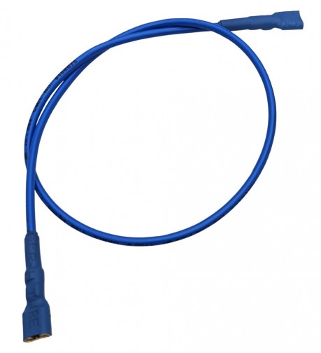 Battery Jumper Cable - Female Spade to Spade Terminals - 6A 20cm Blue (Min Order Quantity 1 pc for this Product)