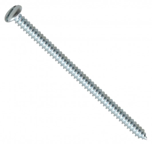10No. 75mm Sheet Metal Self Tapping Screw -  Slotted Pan Head (Min Order Quantity 1 pc for this Product)