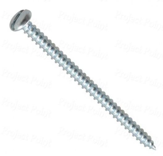 8No-50mm Sheet Metal Self Tapping Screw -  Slotted Pan Head (Min Order Quantity 1 pc for this Product)
