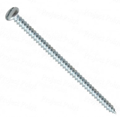 8No-60mm Sheet Metal Self Tapping Screw -  Slotted Pan Head (Min Order Quantity 1pc for this Product)