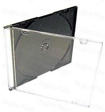 5mm Slim Jewel Case for 1 Disk (CD or DVD) (Min Order Quantity 1 pc for this Product)