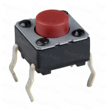 4-Pin 6mm High Quality Square Tact Switch (Min Order Quantity 1 pc for this Product)