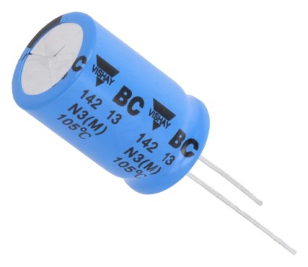 1000uF 35V High Quality Electrolytic Capacitor - Vishay (Min Order Quantity 1pc for this Product)