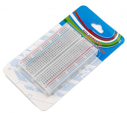 Breadboard 400 Points - Solderless Bread Board (Min Order Quantity 1 pc for this Product)