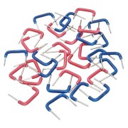 Solderless Breadboard Jumper Wires 0.4 Inch - 30pcs Red+Blue