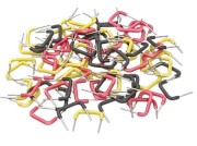 Solderless Breadboard Jumper Wires 0.4 Inch - 75pcs Black+Red+Yellow