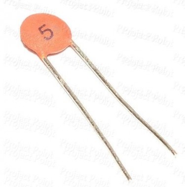 5pF - 0.005nF 50V Ceramic Disc Capacitor (Min Order Quantity 1 pc for this Product)